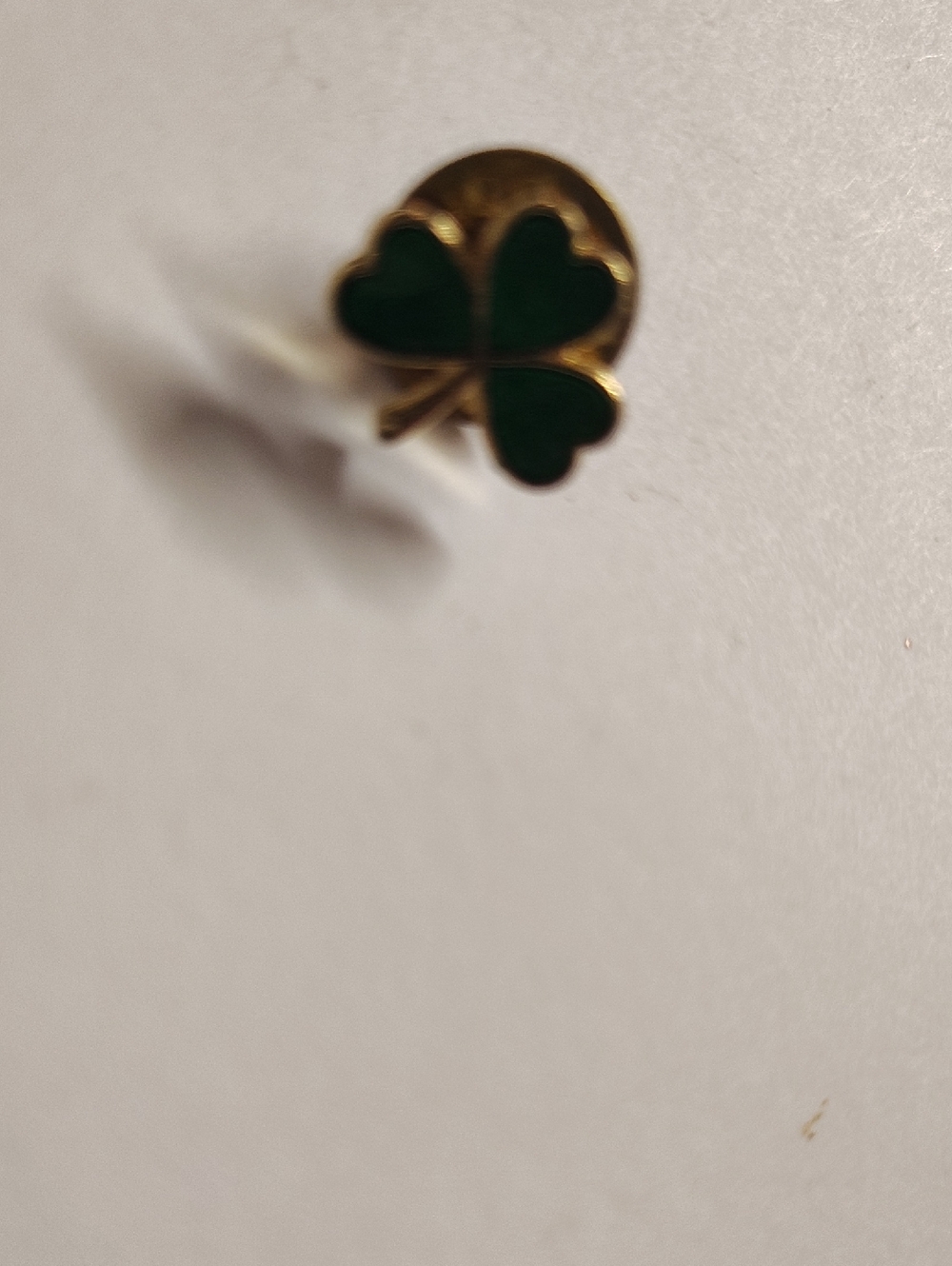 Green Clover Enamel Stud Earring - Women Jewelry